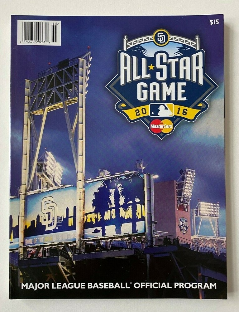 (2) 2016 MLB All-Star Game Official Program - San Diego Padres Host