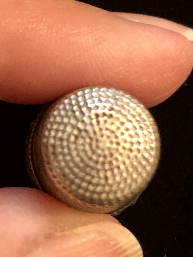 Vintage Sterling Silver Thimble