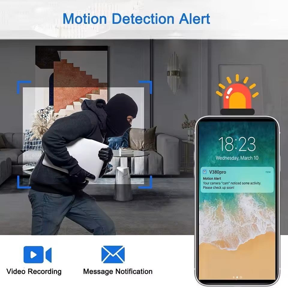 Very Small 4k Micro Camera Wifi Camera Infrared Motion Sensor