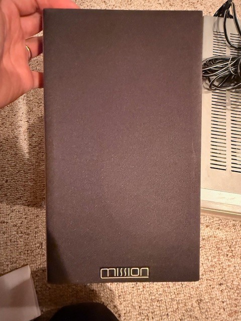 USED- DENON personal component system UD-M50 & MISSION SPEAKER SYSTEM MS- 50