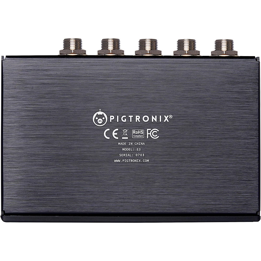 Pigtronix Echolution 3 Delay Effects Pedal Black LN