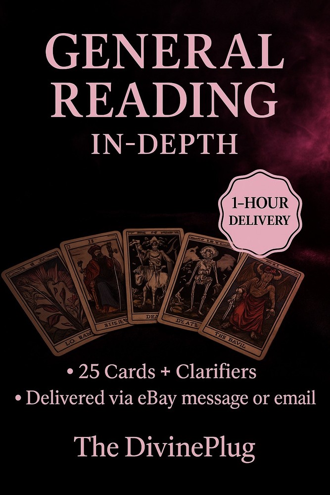Same Day Delivery In-General Tarot Reading Will Be Delivered Within 1Hour