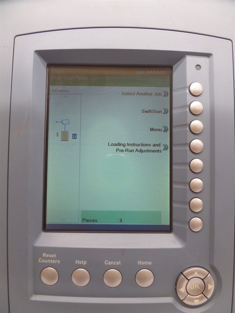 Pitney Bowes F780022 Display Control Panel for FastPac Document Printer