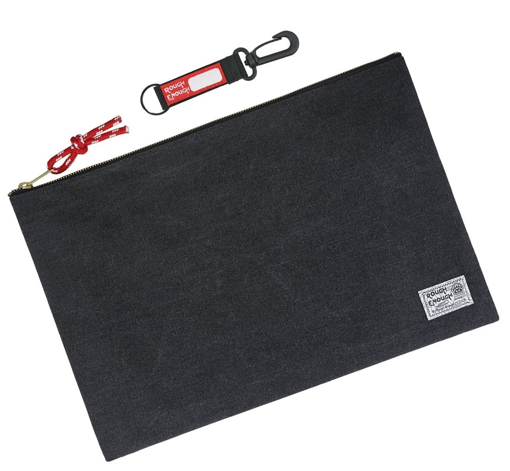 Rough Enough Important Document Storage Bag File Folder Organizer Pouch with ...
