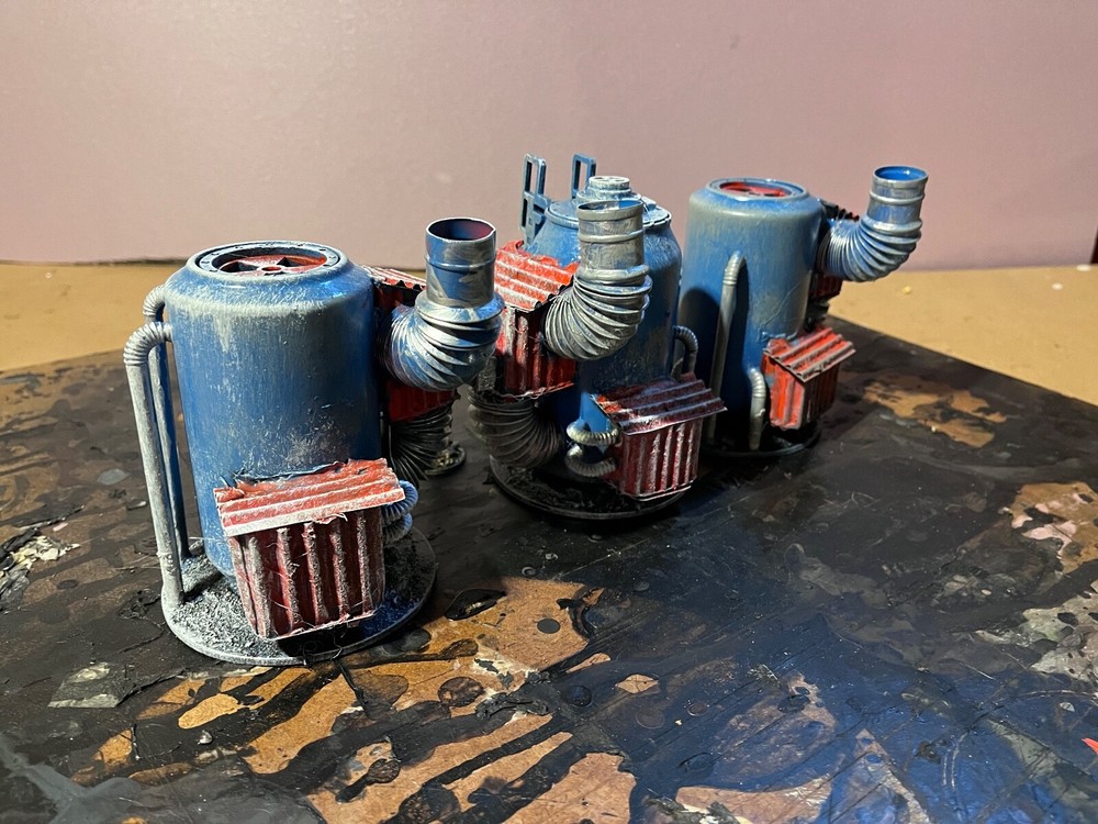 Sci-Fi Terrain pieces .1 8 – Tabletop Gaming scratch built.