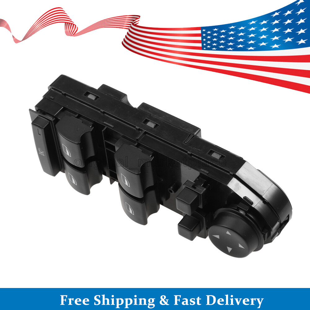 Master Power Window Control Switch Front Left 61313414355 for 2004-2010 BMW X3