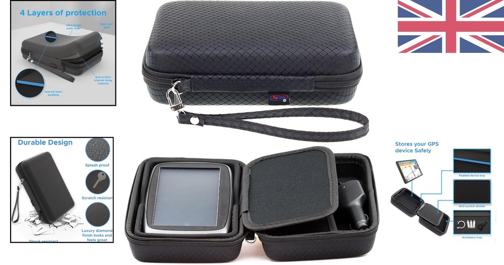 Stylish Hard Shell Case for TomTom GPS Devices – Maximum Protection Guaranteed