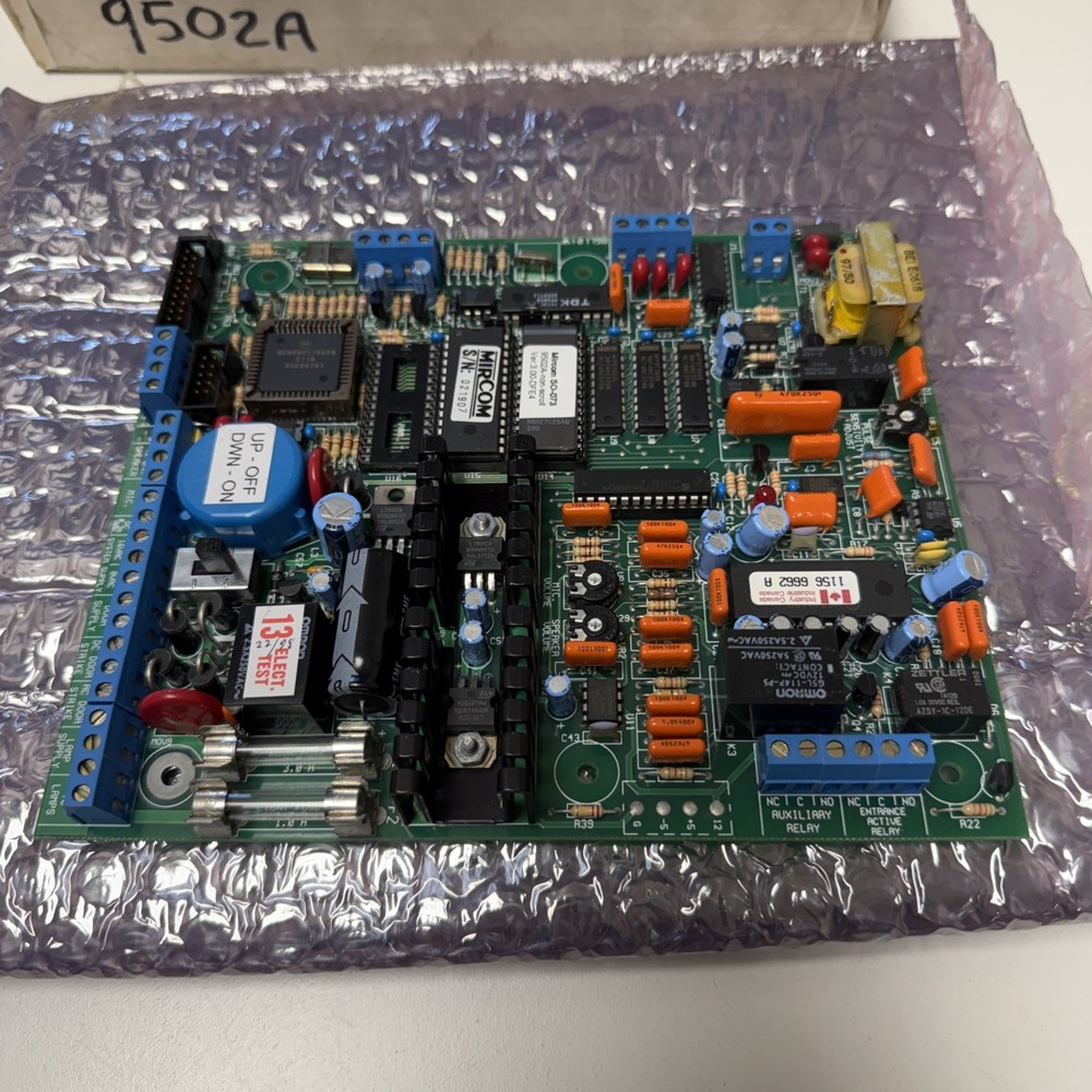 Mircom 9502A is a controller unit Mirtel 9500 Slave access control