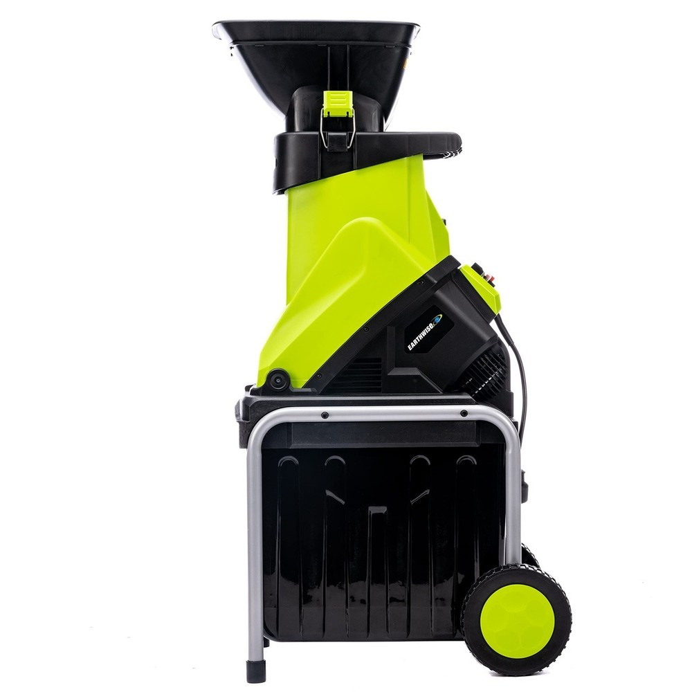 Electric Garden Chipper 15 Amp with Collection Bin
