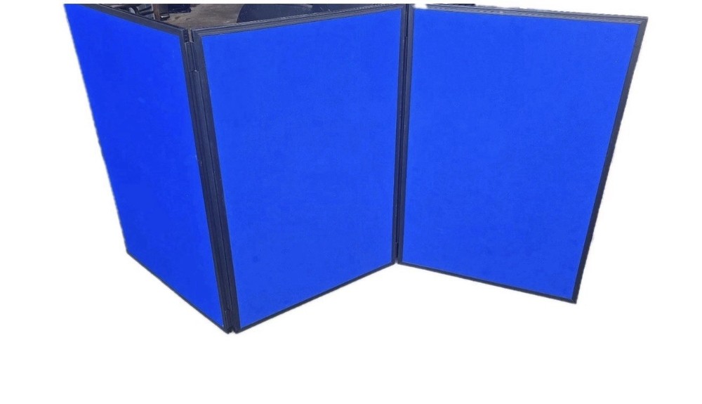 Apollo Exhibition Systems Tabletop Hook & Loop Exhibit  Display Board W/case