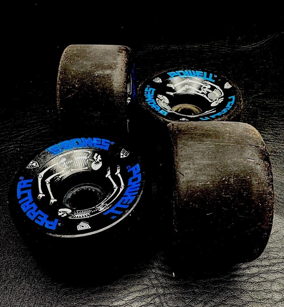 VINTAGE Powell Peralta G-Bones Black Wheels