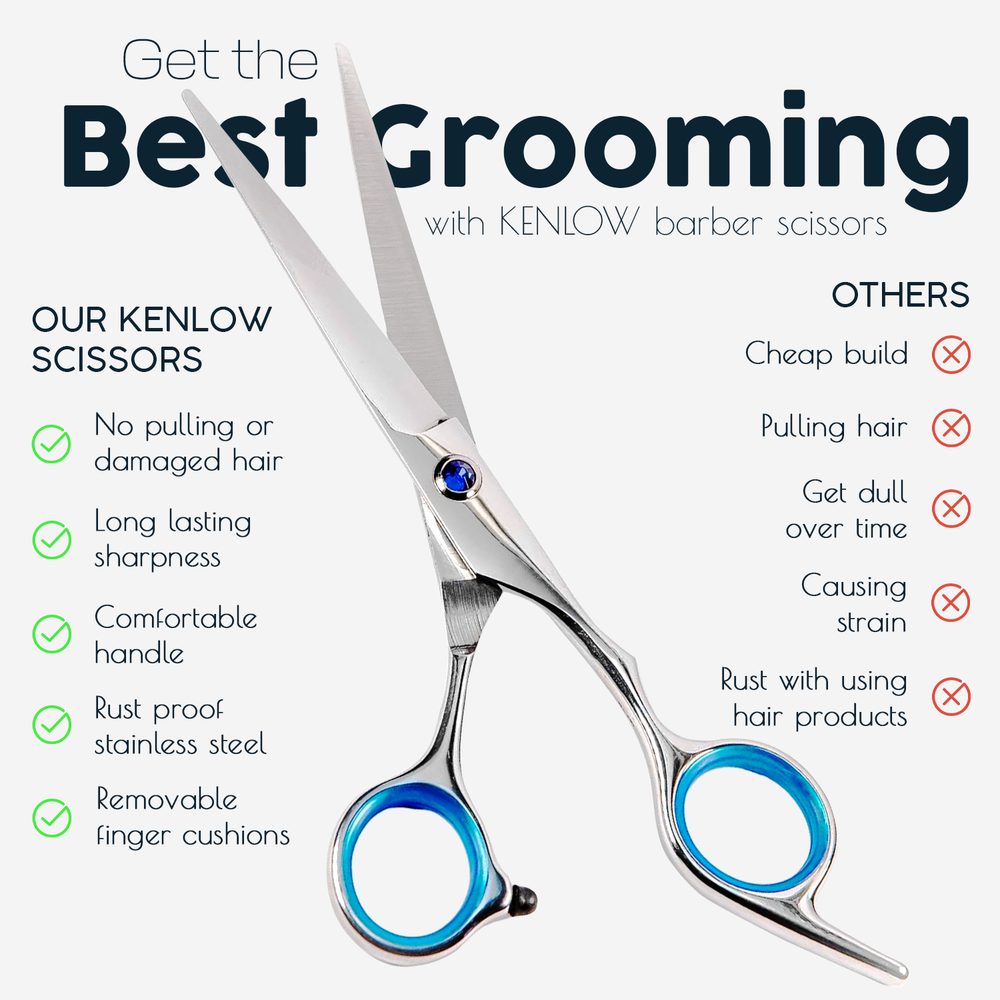 PROFESSIONAL 6" HAIR CUTTING SCISSORS