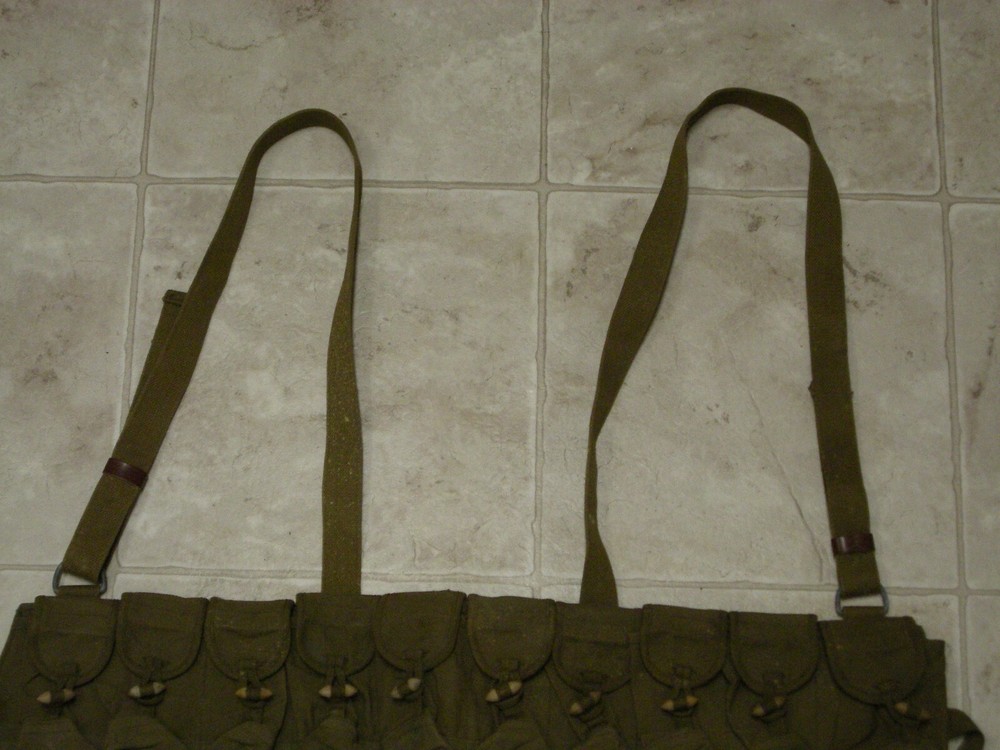 Vintage Chinese Armyammo Belt