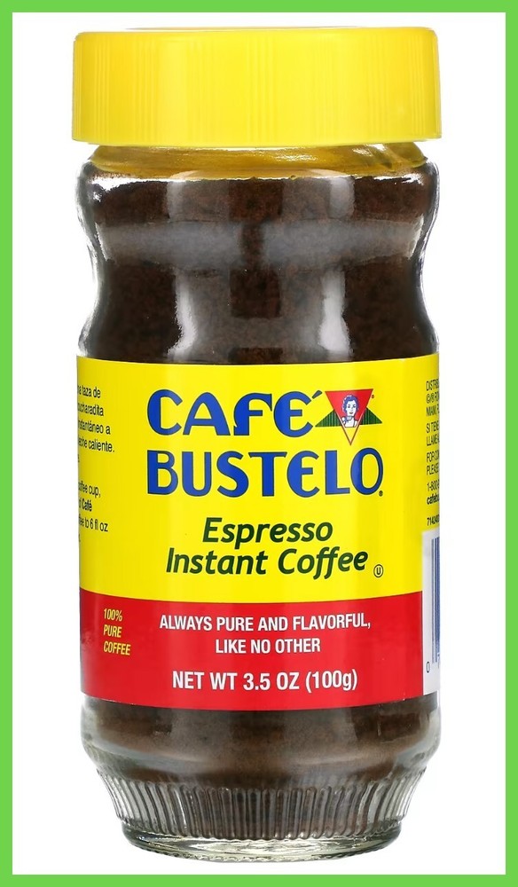 Café Bustelo, Espresso, Instant Coffee, 3.5 oz (100 g)
