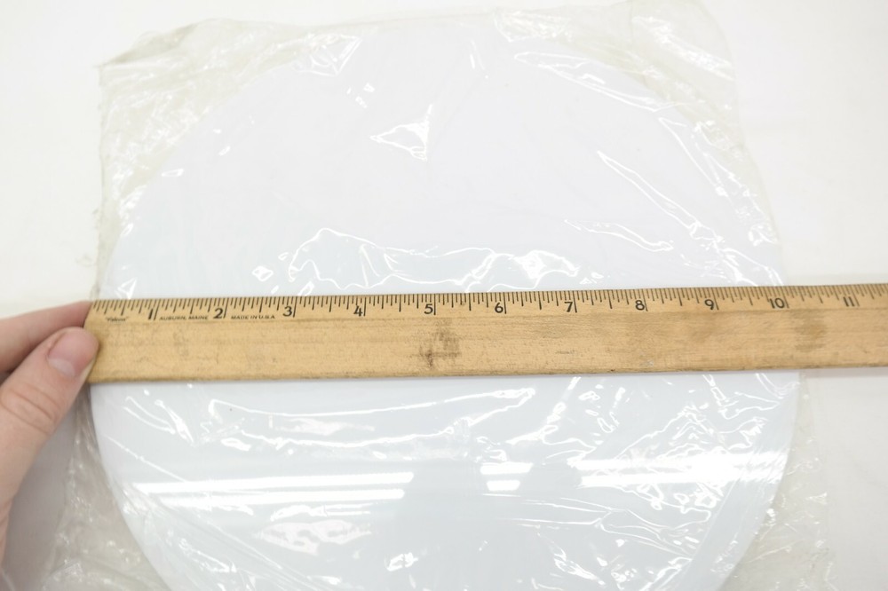 10 1/8" Cake Serving Dish Polystyrene Serving Display Plate TF