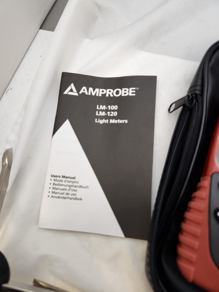 Amprobe Lm-100 Light Meter USED, PRISTINE !