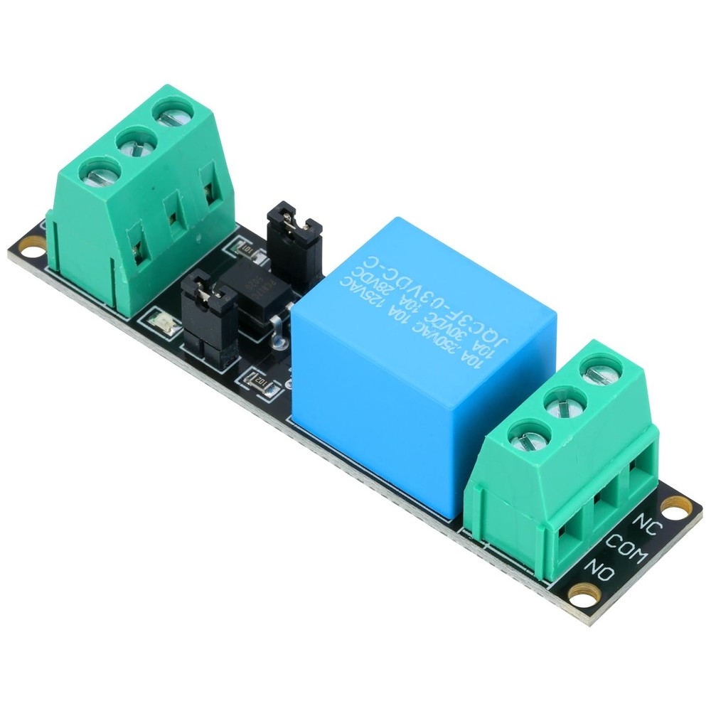 1 Channel 3.3V DC Relay Module 6Pcs Optocoupler Isolated Driver for Microcontrol