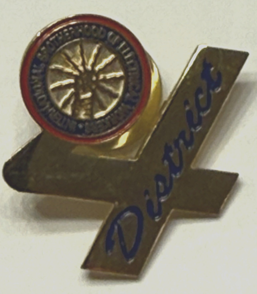 IBEW 4th District  Lapel Pin