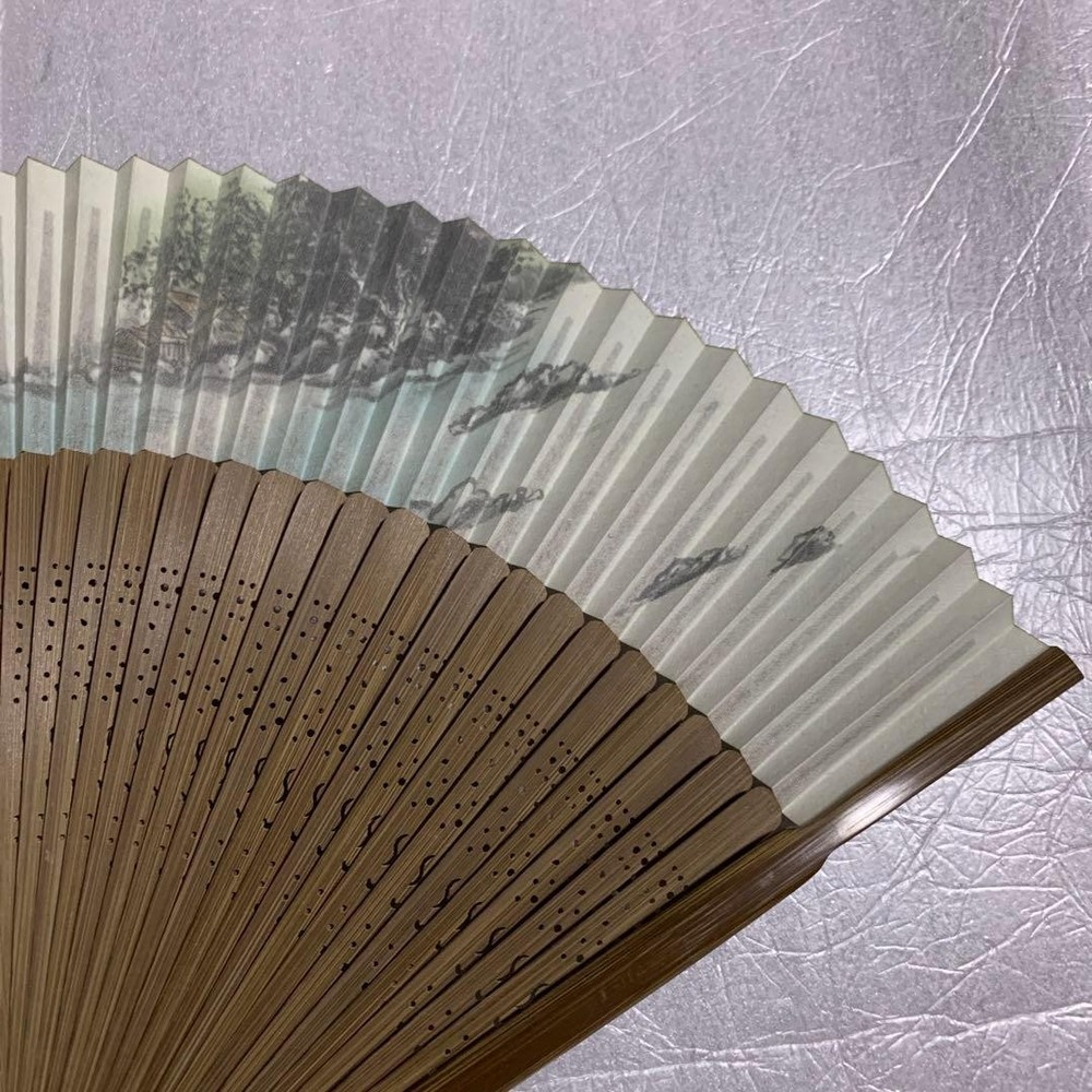 Folding Sensu Fan Hisaehiro Gentle Elegant pattern