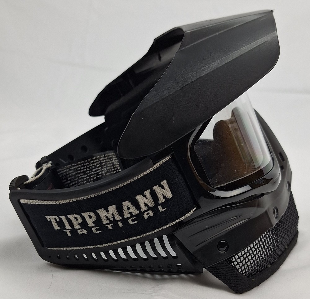 Tippmann Tactical Mesh Airsoft Mask Goggles Black