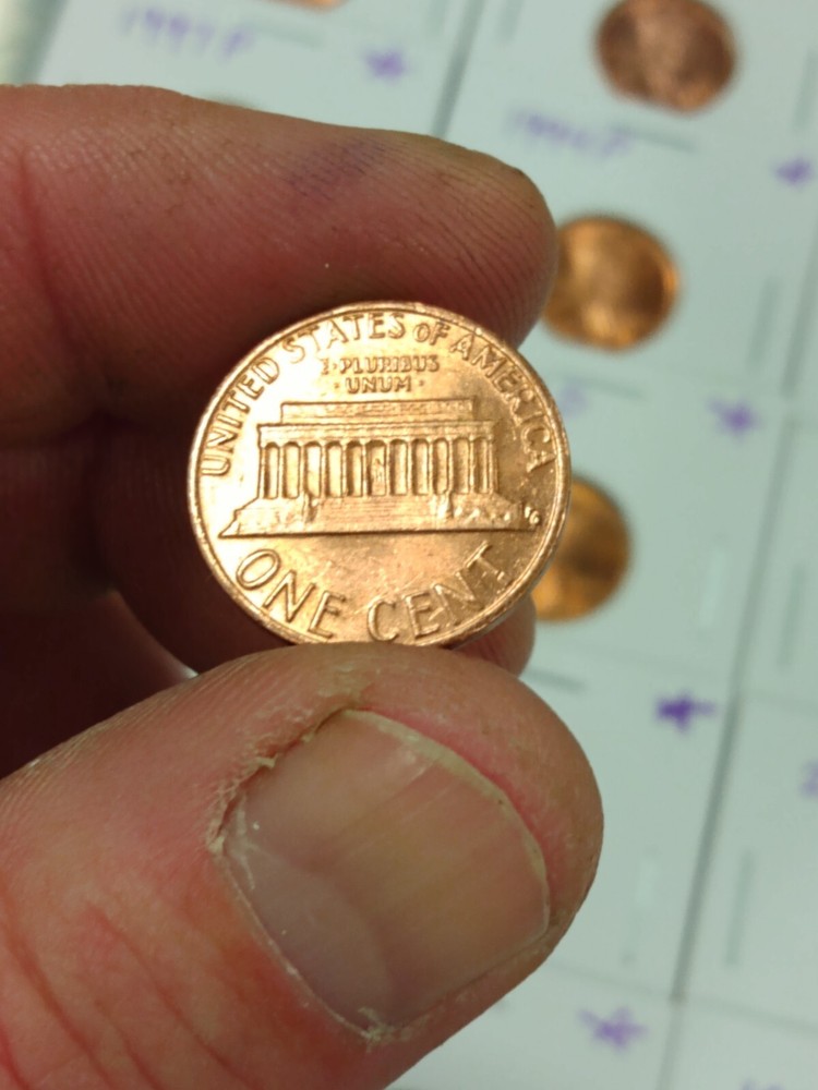 1981 P Penny High MS/Misaligned Die Obverse
