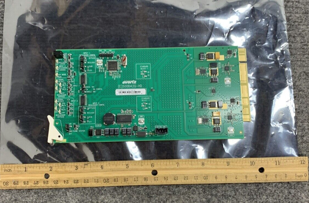 Evertz (E) 500DA2Q-HD HD/SD Dual Reclocking Distribution Amplifier
