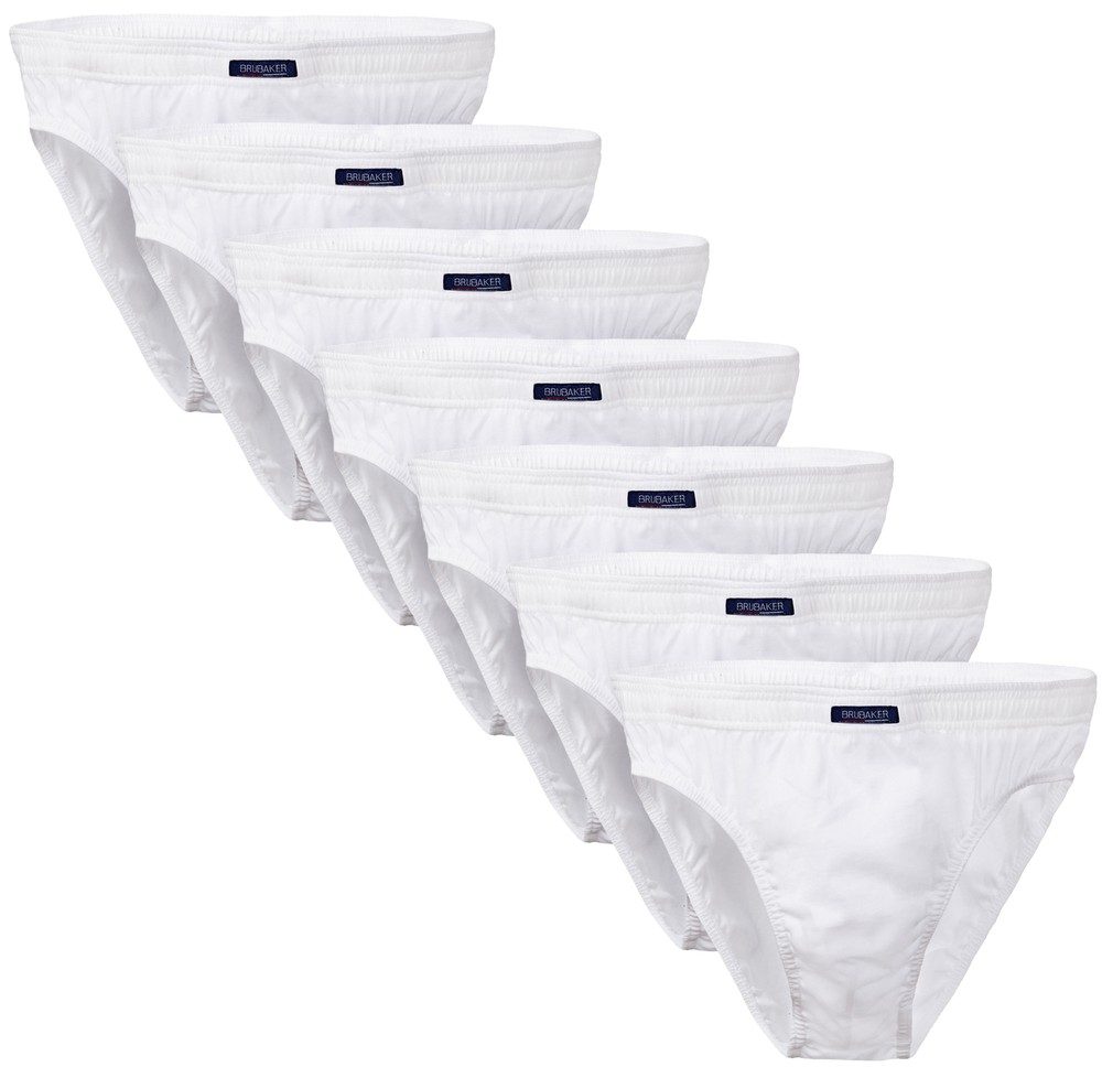 BRUBAKER Men's Basic Sport Brief 7-Pack