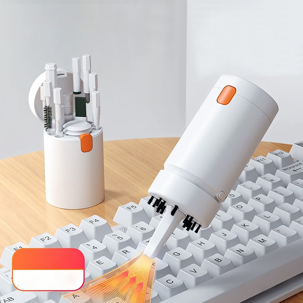 Laptop Keyboard Cleaning Kit 21 in 1 with Vacuum and Keycap Puller Device Tools