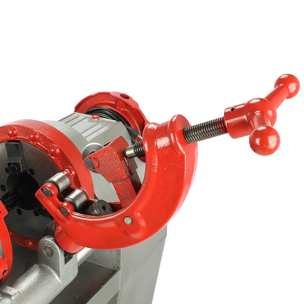 Electric Pipe Threader Machine 1/2"-2" Pipes with Quick Opening Die Head