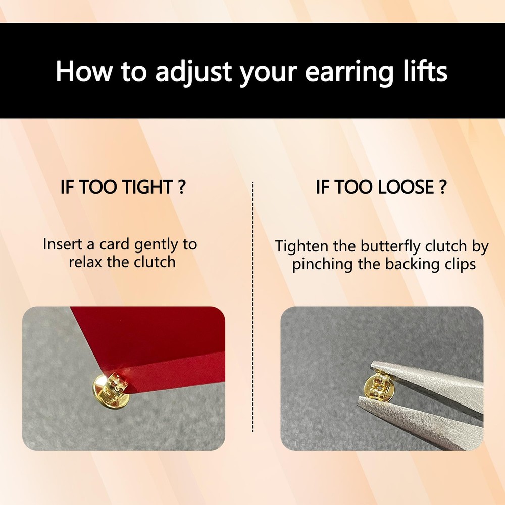 925 Sterling Silver Earring Backs for Studs Hypoallergenic Earring Backs for ...