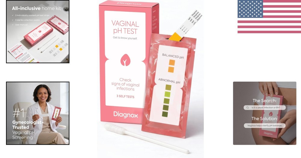 FSA/HSA Eligible Home Vaginal pH Strips - Fast Results & Accurate Testing