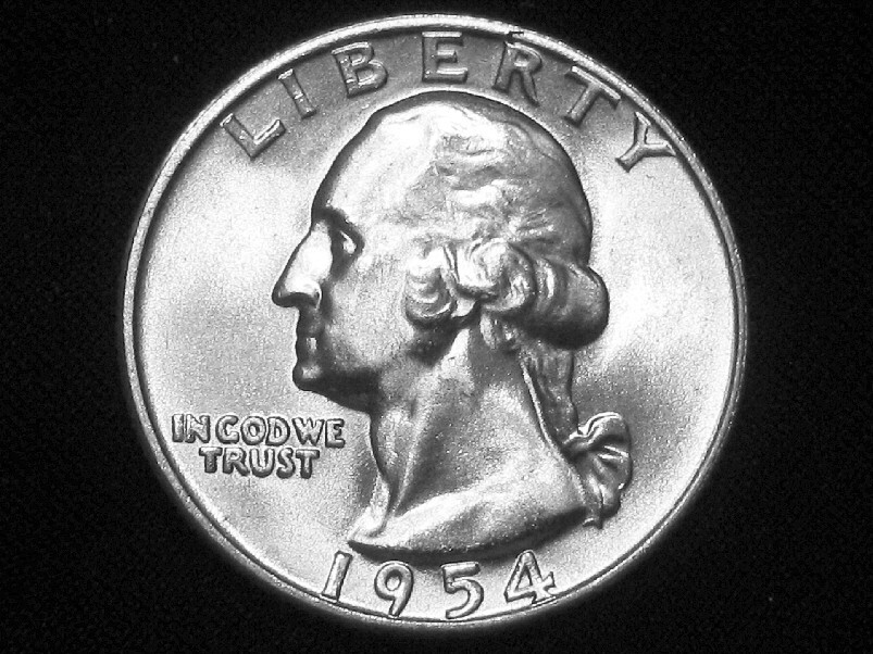 1954-D Washington Quarter --- Gem Uncirculated
