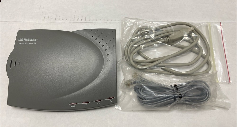 US ROBOTICS USR5633B 56K FAXMODEM USB MODEL 5633B