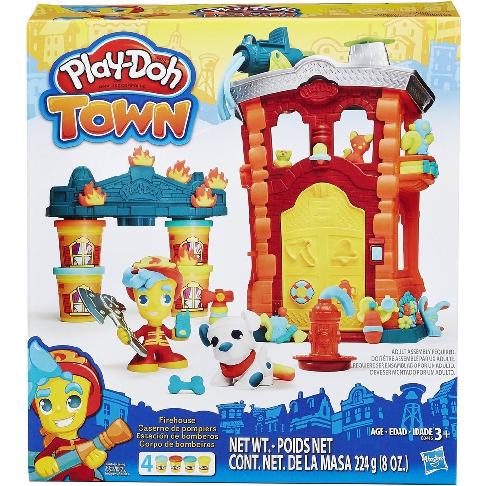 Play-Doh Town Firehouse Modeling Compound Playset