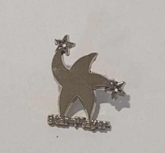 Star Player Silvertone Award Lapel Pin