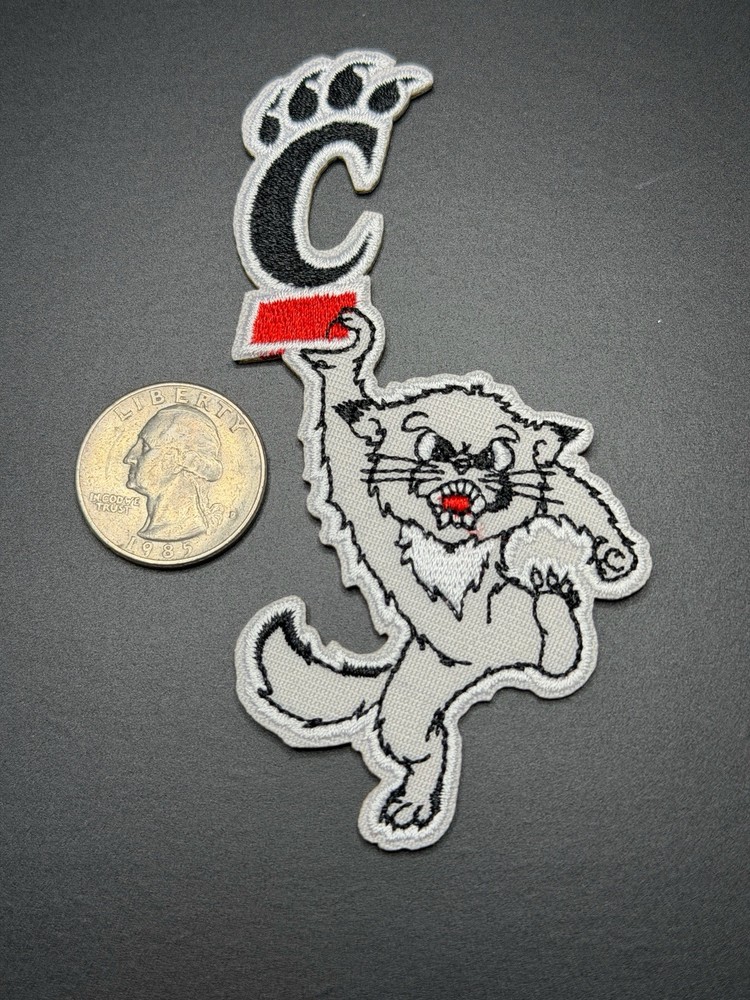 Cincinnati Bearcats Iron On Embroidered Patch