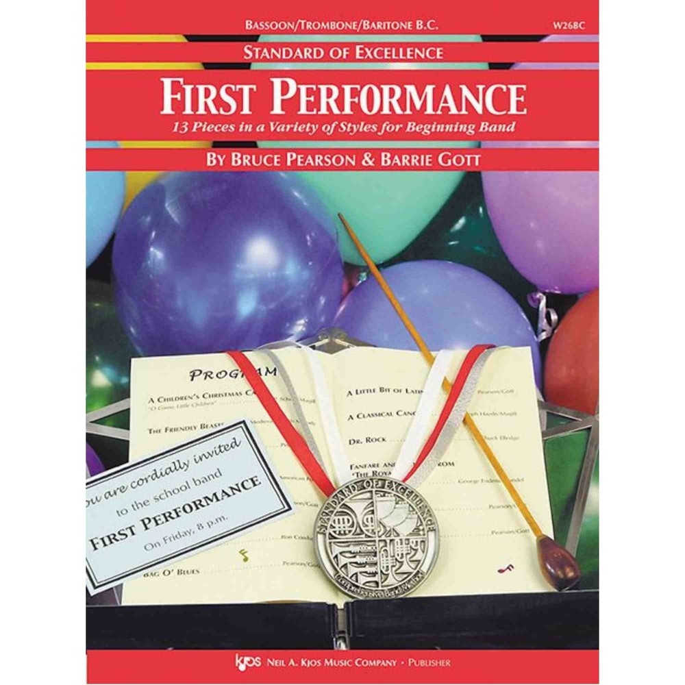 Standard Of Excellence: First Performance - Baritone Bc