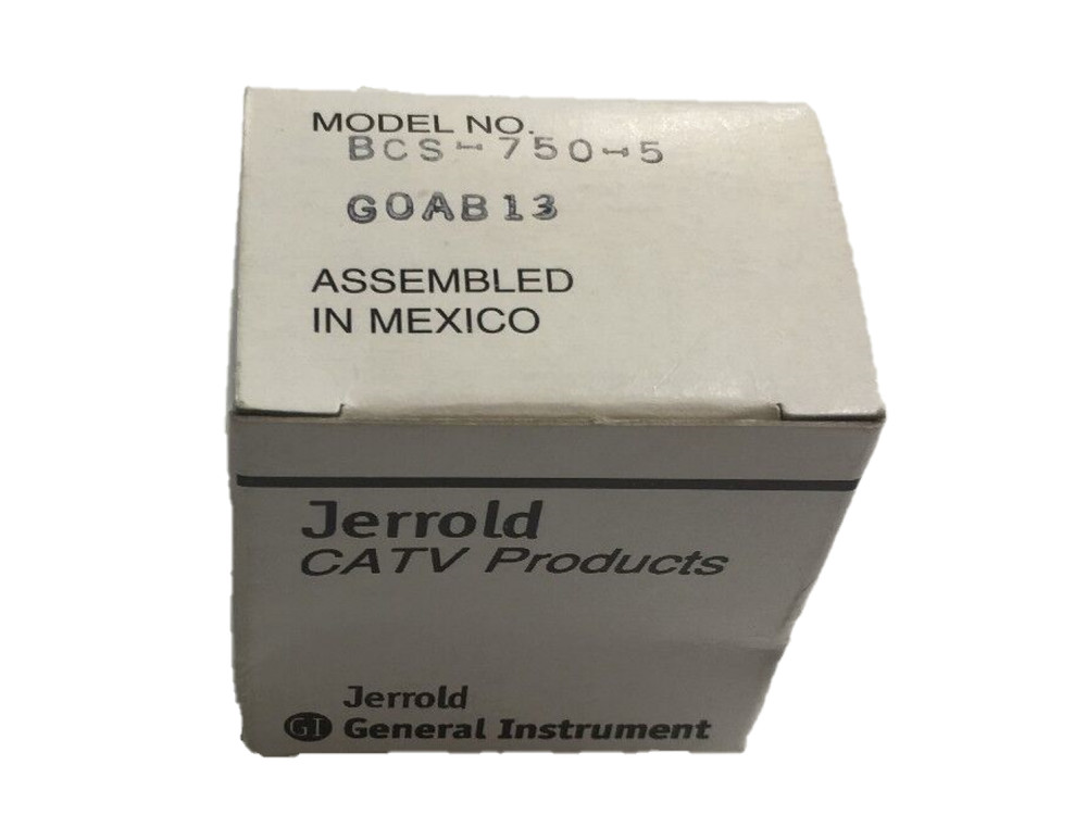Jerrold BCS-750-5 Equalizer