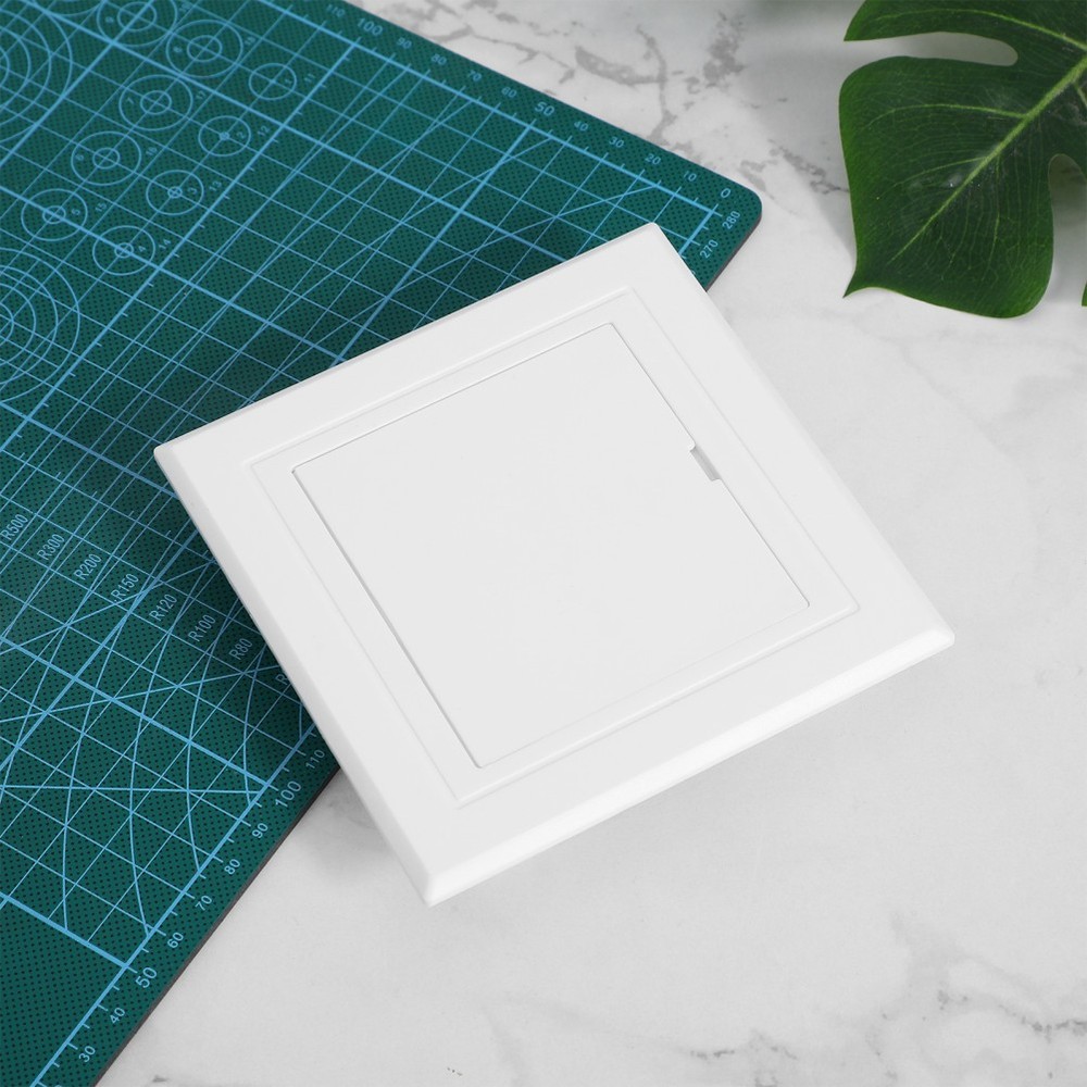 Bathroom Plumbing Access Panel Plastic Cover Plate for Drywall