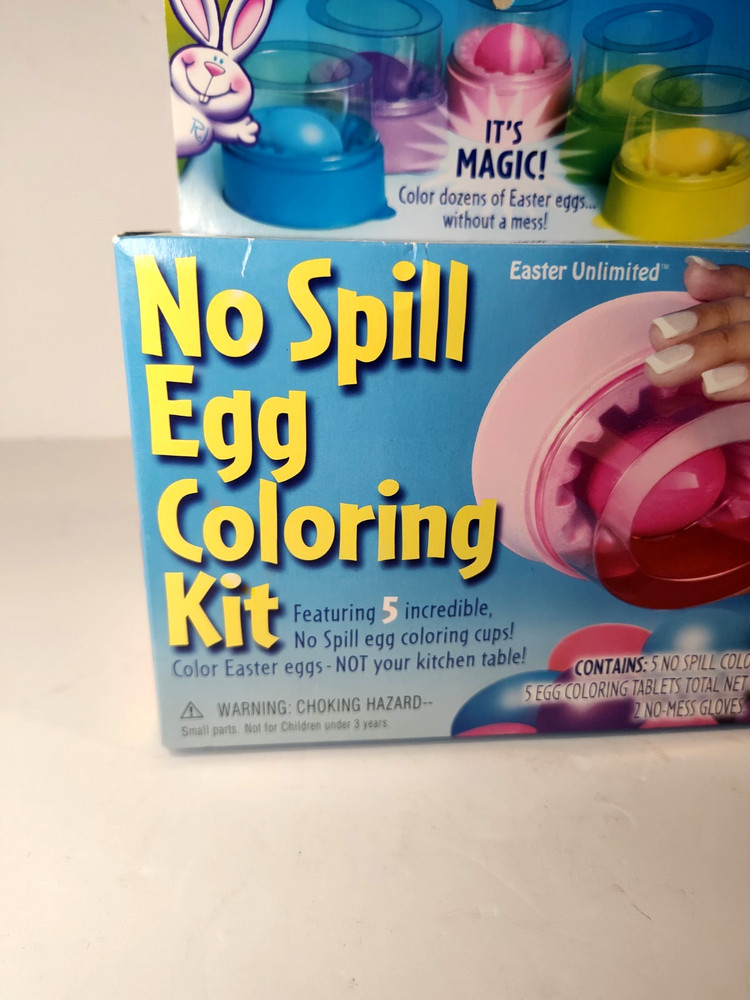 Easter Unlimited No Spill Egg Coloring Kit