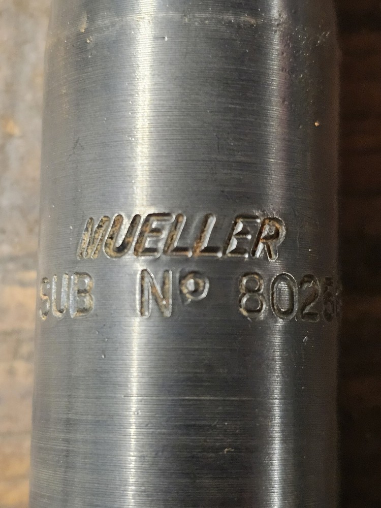 MUELLER TAPPING MACHINE PART 80256