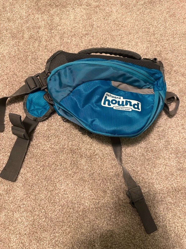 Outward Hound Daypack Saddlebag Dog Backpack, Size Medium