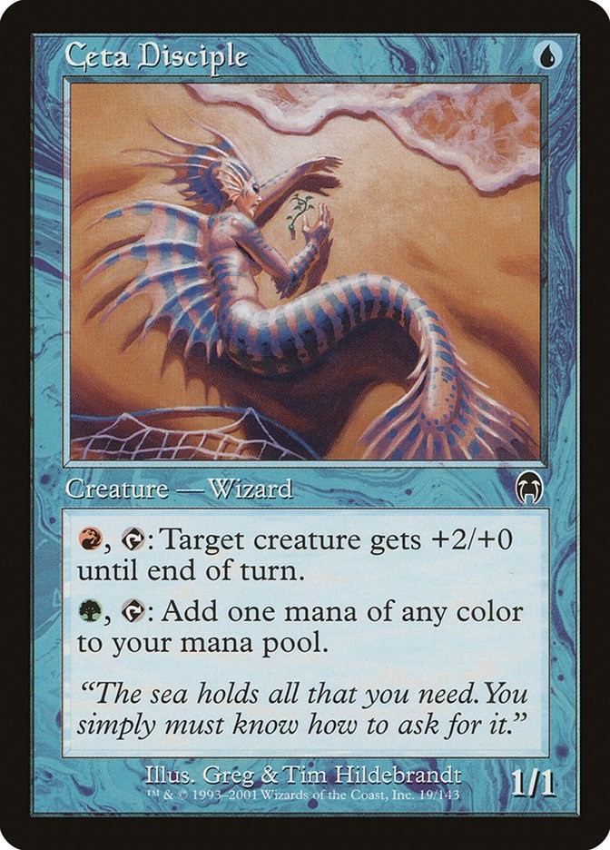 Ceta Disciple Apocalypse 19 MTG MP