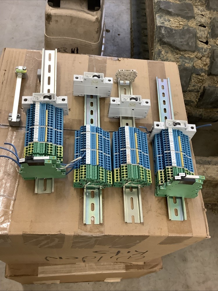 Phoenix Rail Mounted Terminal Blocks