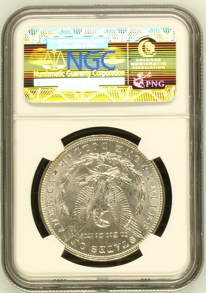 1887 Morgan Silver Dollar NGC MS-63
