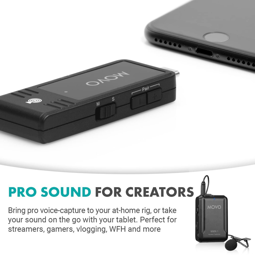 Wmx1ul Usbc Wireless Lavalier Microphone Usb Wireless Lapel Microphone For Compu