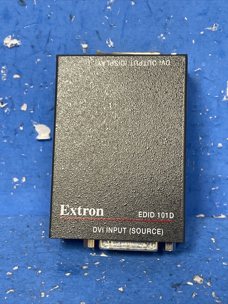 Extron EDID 101D DVI Emulator Minder Input Emulator EDID 101