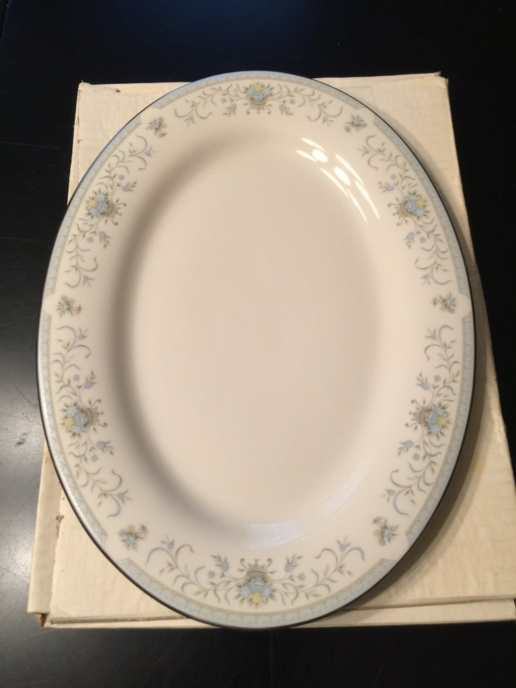 Blue Versailles Large Serving Platter by American Royalty