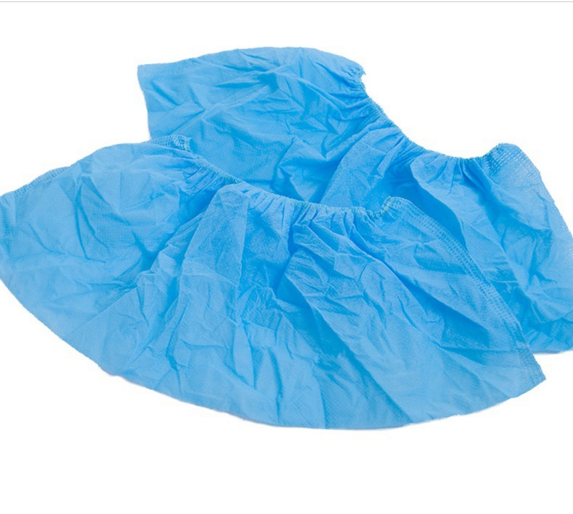 200Pcs Disposable Boot & Shoe Covers, PE Non-Slip and Protective