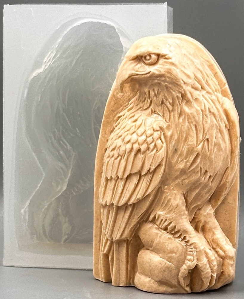 EAGLE SILICONE MOLD  for soap making and other crafts HAWK